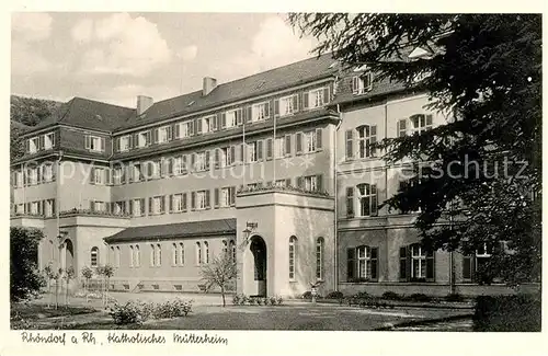 AK / Ansichtskarte Rhoendorf Katholisches Muetterheim Kat. Bad Honnef