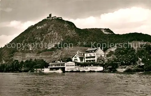 AK / Ansichtskarte Rhoendorf Rheinhotel Bellevue Drachenfels Kat. Bad Honnef