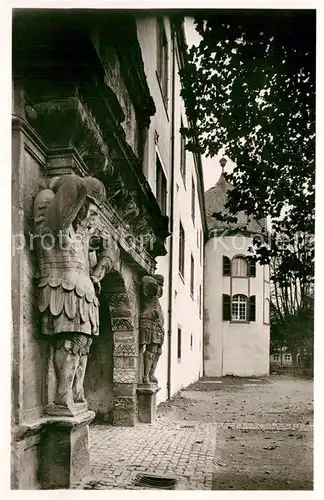 AK / Ansichtskarte Bad Bergzabern Schlossportal Kat. Bad Bergzabern