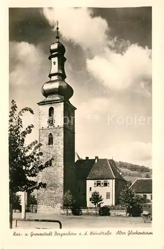 AK / Ansichtskarte Bad Bergzabern Alter Glockenturm Kat. Bad Bergzabern