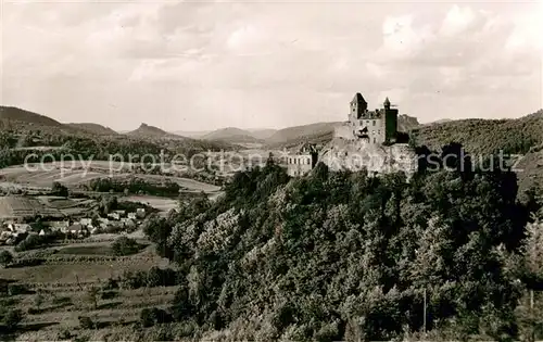 AK / Ansichtskarte Bad Bergzabern Burg Berwartstein Panorama Kat. Bad Bergzabern