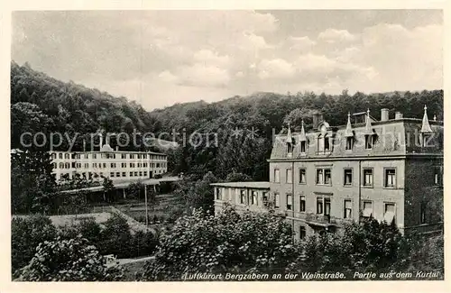 AK / Ansichtskarte Bad Bergzabern Partie aus dem Kurtal Kat. Bad Bergzabern