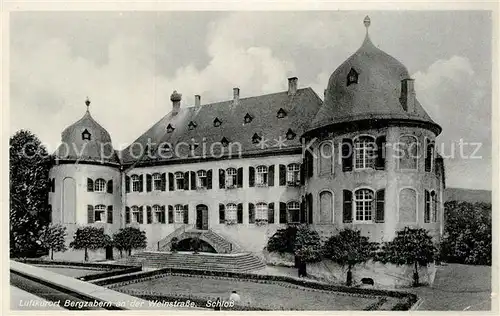 AK / Ansichtskarte Bad Bergzabern Schloss Kat. Bad Bergzabern