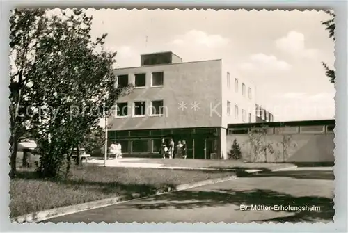 AK / Ansichtskarte Wiehl Gummersbach Evangelisches Muetter Erholungsheim  Kat. Wiehl