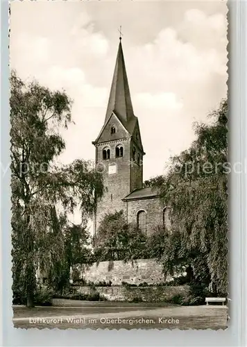 AK / Ansichtskarte Wiehl Gummersbach Kirche Kat. Wiehl