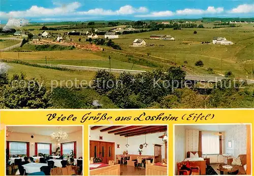 AK / Ansichtskarte Losheim Eifel Panorama Hotel Pension Balter Kat. Hellenthal