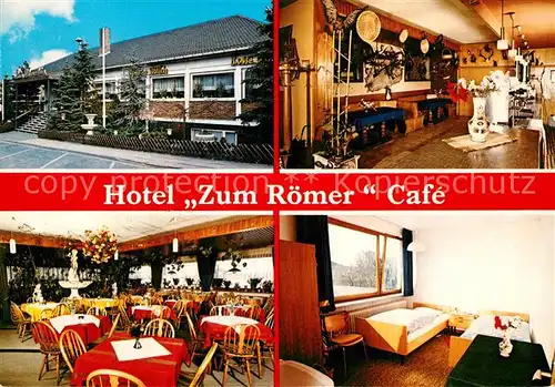 AK / Ansichtskarte Steinfeld Kall Hotel Cafe Zum Roemer Kat. Kall