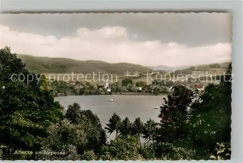 AK / Ansichtskarte Amecke Panorama Sorpesee Kat. Sundern (Sauerland)