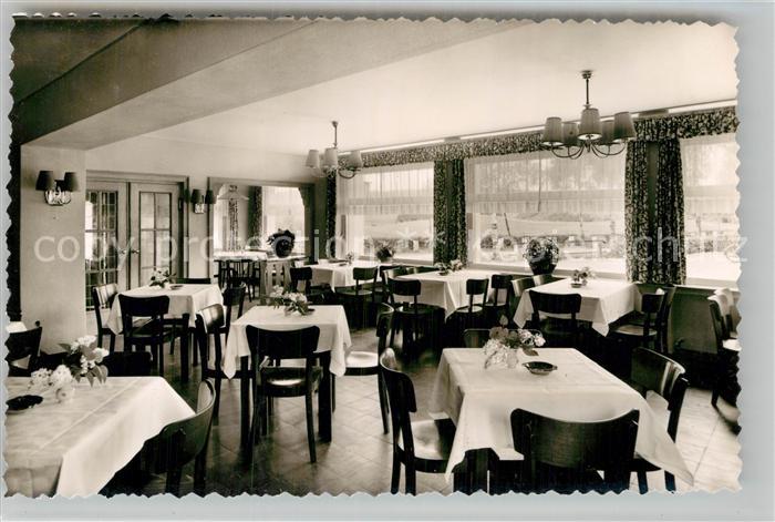 AK / Ansichtskarte Langscheid Eifel Restaurant Seegarten Kat. Bad