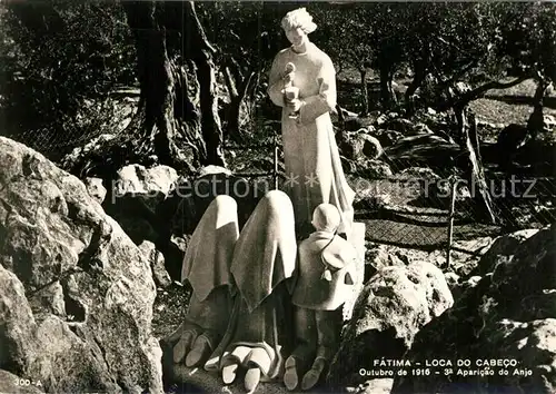 AK / Ansichtskarte Fatima Loca do Cabeco Erscheinung des Engels Heiligenfigur Kat. Portugal