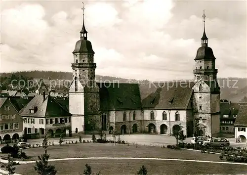 AK / Ansichtskarte Freudenstadt Evangelische Stadtkirche Luftkurort im Schwarzwald Kat. Freudenstadt