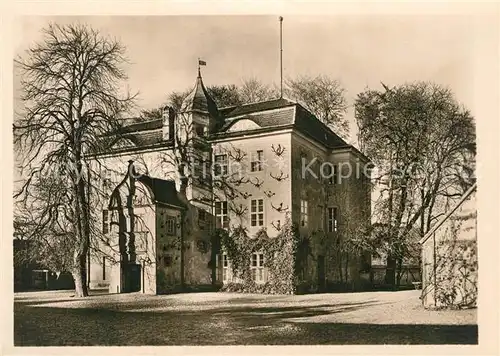 AK / Ansichtskarte Grunewald Berlin Jagdschloss Hoffront Kat. Berlin