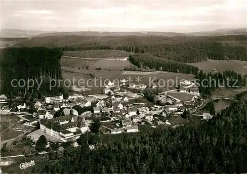 AK / Ansichtskarte Friedenweiler Hoehenluftkurort Schwarzwald Fliegeraufnahme Kat. Friedenweiler