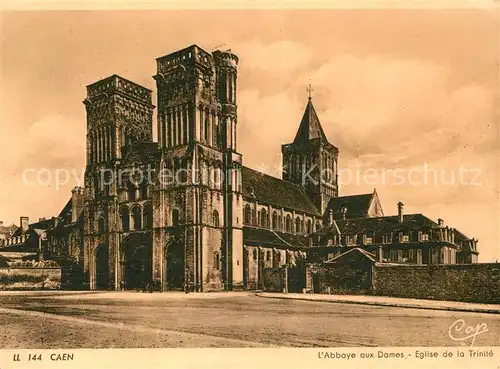 AK / Ansichtskarte Caen Abbaye aux Dames Eglise de la Trinite Kat. Caen