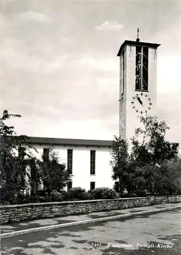 AK / Ansichtskarte Winterthur ZH Zwingli Kirche