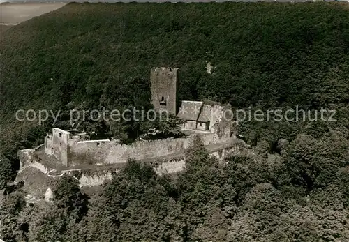 AK / Ansichtskarte Klingenmuenster Schlossruine Fliegeraufnahme Kat. Klingenmuenster