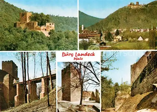 AK / Ansichtskarte Klingenmuenster Burg Landeck Details Kat. Klingenmuenster