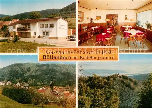 AK / Ansichtskarte Boellenborn Gasthaus Pension Erika Gaststube Panorama Kat. Boellenborn