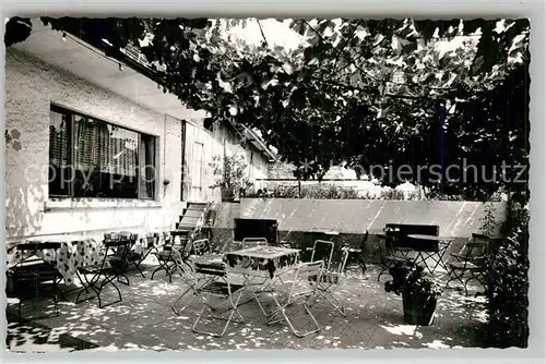 AK / Ansichtskarte Oberotterbach Pfalz Gasthof Goldener Stern Terrasse Kat. Oberotterbach