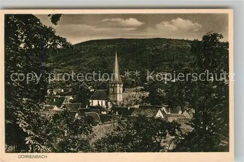 AK / Ansichtskarte Doerrenbach Kirche Kat. Bad Bergzabern