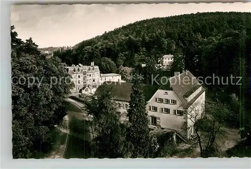 AK / Ansichtskarte Bad Bergzabern Ev Haushaltungsschule Waldmuehle mit Kneippkurheim Kat. Bad Bergzabern