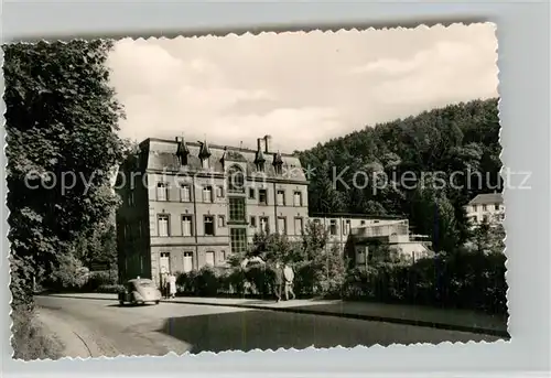 AK / Ansichtskarte Bad Bergzabern Kneipp Sanatorium Friedrichsruhe Kat. Bad Bergzabern