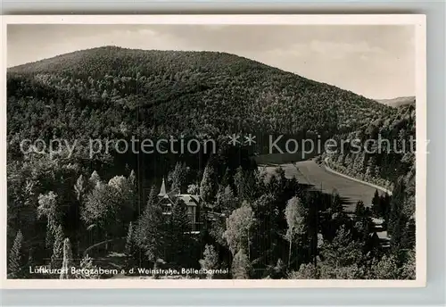 AK / Ansichtskarte Bad Bergzabern Boellenborntal Kat. Bad Bergzabern