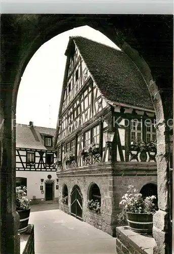 AK / Ansichtskarte Doerrenbach Historische Rathaus Kat. Bad Bergzabern