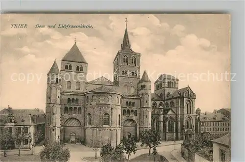 AK / Ansichtskarte Trier Dom und Liebfrauenkirche Kat. Trier
