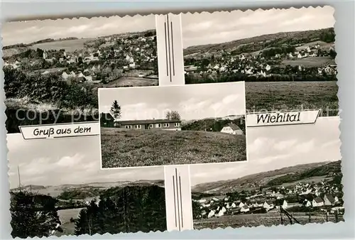 AK / Ansichtskarte Wiehl Gummersbach Teilansicht Panorama  Kat. Wiehl