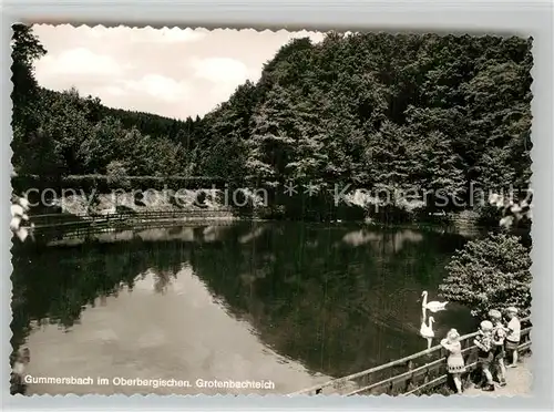 AK / Ansichtskarte Gummersbach Grotenbachteich Kat. Gummersbach