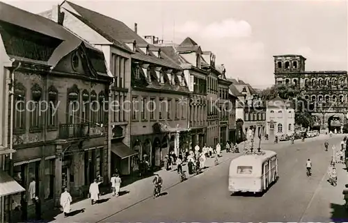 AK / Ansichtskarte Trier Simeostrasse Porta Nigra Kat. Trier