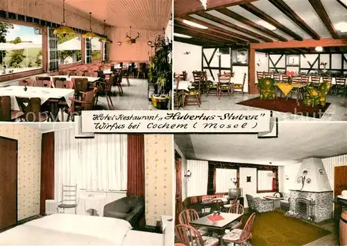 AK / Ansichtskarte Wirfus Hotel Restaurant Hubertus Stuben Kat. Wirfus