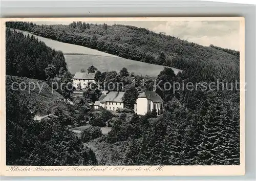 AK / Ansichtskarte Endorf Sauerland Kloster Brunnen Kat. Sundern (Sauerland)
