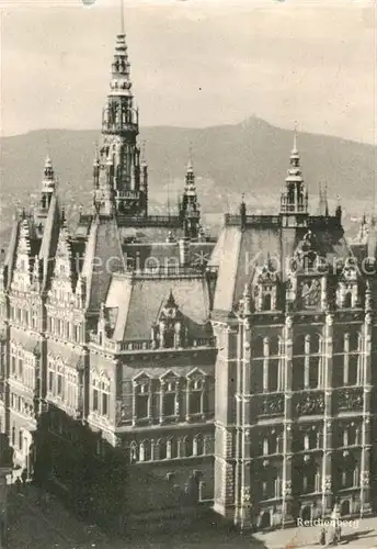 AK / Ansichtskarte Reichenberg Liberec Rathaus