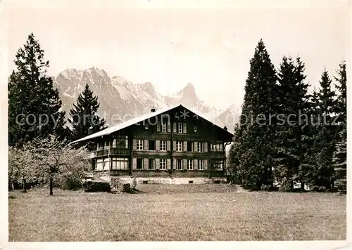 AK / Ansichtskarte Gwatt Heimstaette der reformierten Jugend Alpen Kat. Gwatt