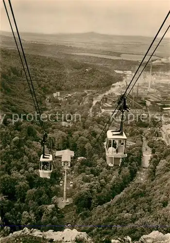 AK / Ansichtskarte Seilbahn Thale  Kat. Bahnen