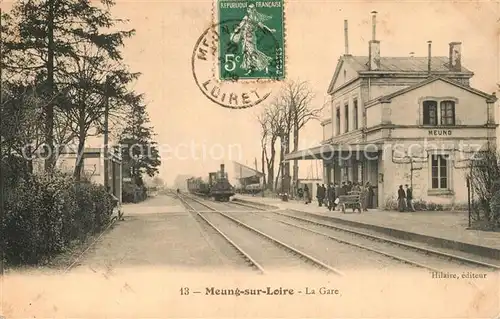 AK / Ansichtskarte Meung sur Loire Gare  Kat. Meung sur Loire