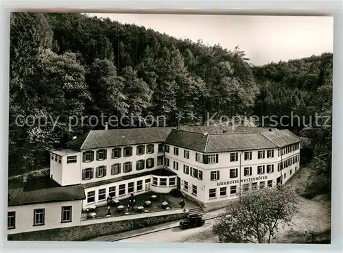 AK / Ansichtskarte Bad Bergzabern Kneippurhotel Westenhoefer Kat. Bad Bergzabern