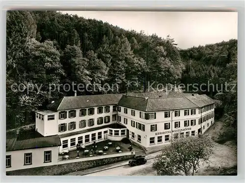 AK / Ansichtskarte Bad Bergzabern Kneippkurhotel Westenhoefer Kat. Bad Bergzabern