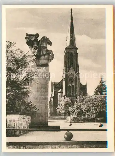 AK / Ansichtskarte Bad Bergzabern Kirche Kat. Bad Bergzabern