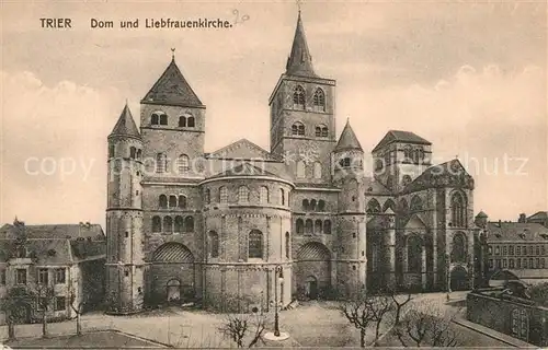 AK / Ansichtskarte Trier Dom und Liebfrauenkirche Kat. Trier