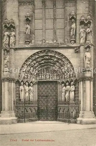 AK / Ansichtskarte Trier Portal der Liebfrauenkirche Kat. Trier