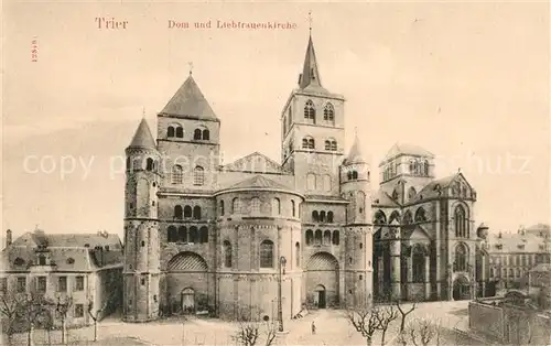 AK / Ansichtskarte Trier Dom und Liebfrauenkirche Kat. Trier