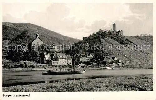 AK / Ansichtskarte Beilstein Mosel mit Ruine Metternich Kat. Beilstein