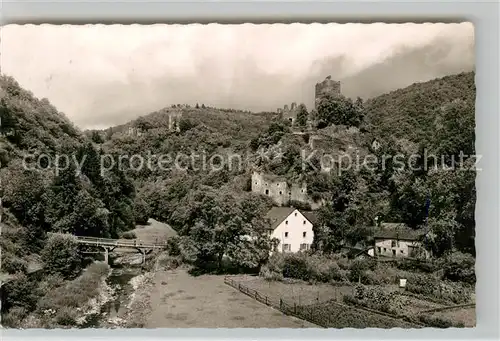 AK / Ansichtskarte Manderscheid Eifel Burgenblick Kat. Manderscheid