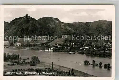 AK / Ansichtskarte Rhoendorf Drachenfels Wolkenburg Kat. Bad Honnef