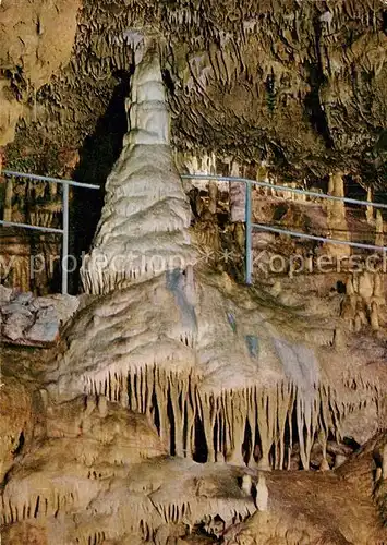 AK / Ansichtskarte Hoehlen Caves Grottes Teufelshoehle Fraenkische Schweiz Riesensaal  Kat. Berge