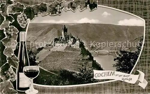 AK / Ansichtskarte Cochem Mosel Burg Moselpartie Kat. Cochem