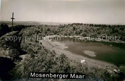 AK / Ansichtskarte Manderscheid Eifel Mosenberger Maar Kat. Manderscheid